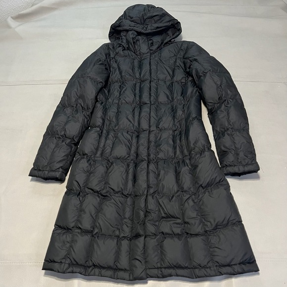 The North Face Jackets & Blazers - North Face Women Hood Parka Black Puffer Bubble Trench 550 Goose Down Coat-S-
